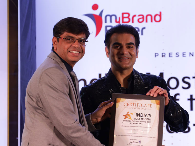 Award Receiving from Arbaaz Khan